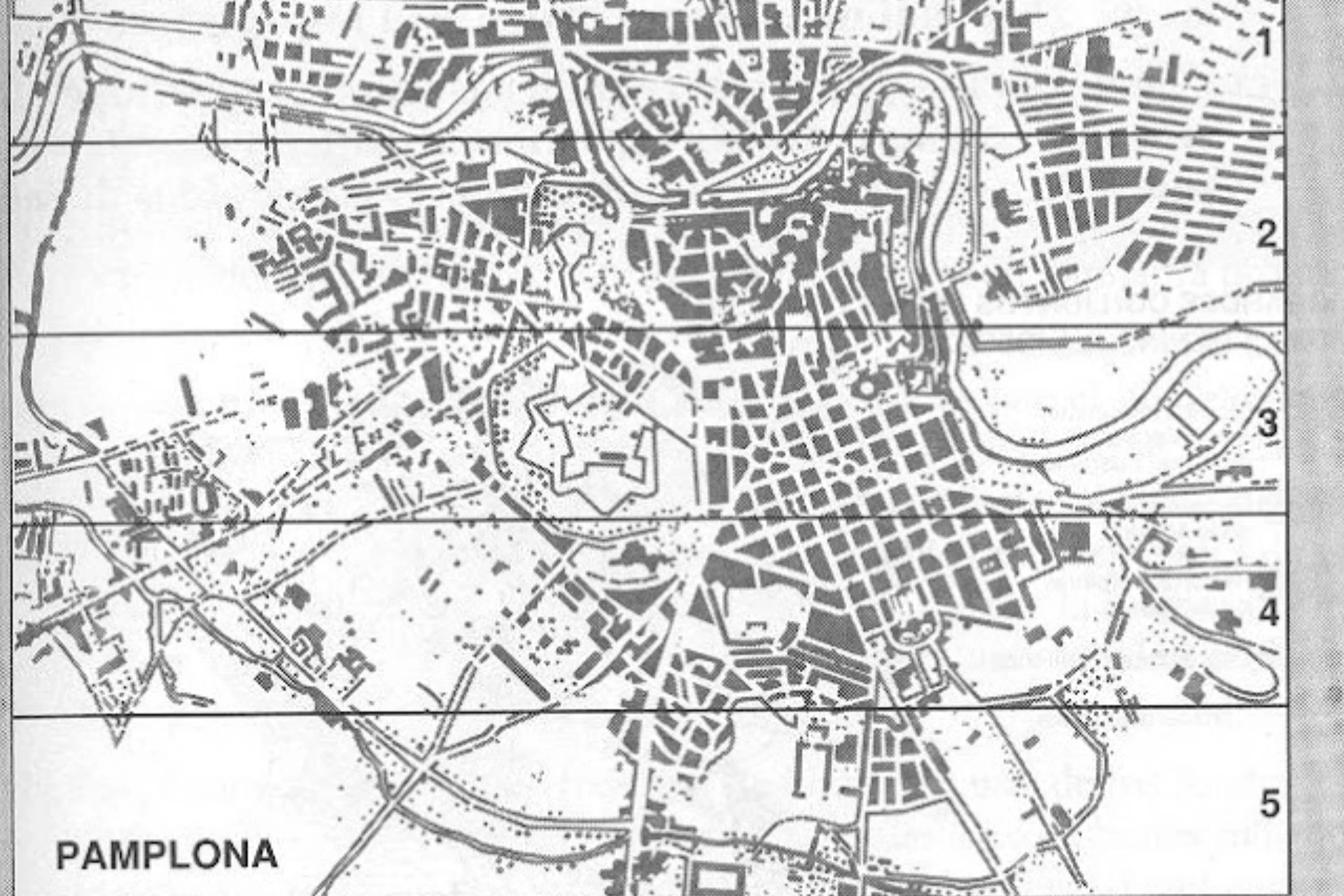 Pamplona plano dividido